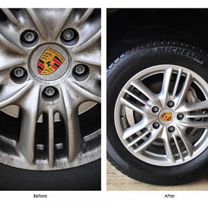 Wheels Before and After