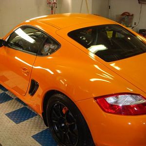 Porsche Cayman S PAint Protection Film Sealant