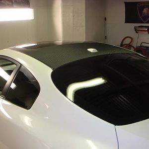 3M Di-Noc Carbon Fiber Roof and Limo Tint of side and rear windows