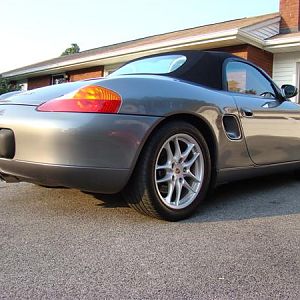 Porsche top up rear.