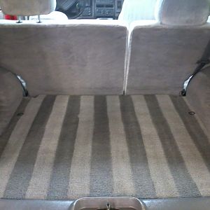 Finished Carpet in a Jeep