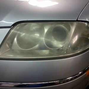 Before of my first headlight restoration