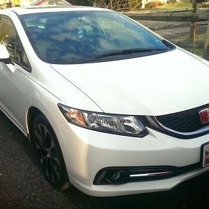 2013 Honda Civic Si Sedan (Front)