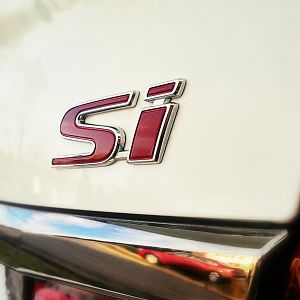 2013 Honda Civic Si Sedan (Si Emblem)