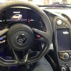 McLaren P1 interior